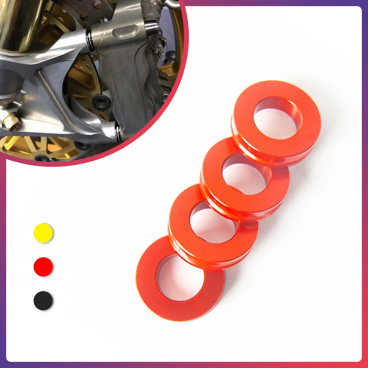 Motorcycle Accessories Refit Front Brake Caliper Spacers Kit For Aprilia RSV4 1100 RR TUONO V4
Motorcycle Accessories Refit Front Brake Caliper Spacers Kit For Aprilia RSV4 1100 RR TUONO V4