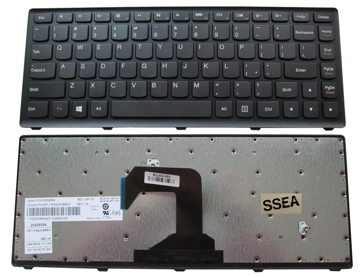 New Laptop US English Keyboard For Lenovo Ideapad S300 S400 S405 
New Laptop US English Keyboard For Lenovo Ideapad S300 S400 S405