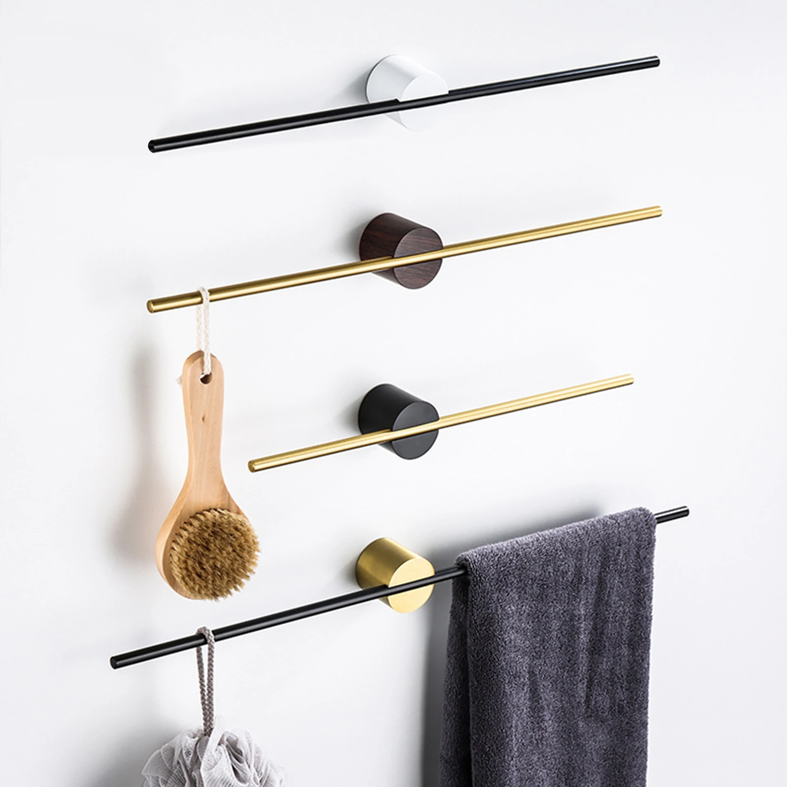 40/50cm Towel Rack Towel Hanger Bath Towel Holder Wall Hanging Towel Bar Space Aluminum Bathroom Shelf Kitchen Storage Rack
40/50cm Towel Rack Towel Hanger Bath Towel Holder Wall Hanging Towel Bar Space Aluminum Bathroom Shelf Kitchen Storage Rack