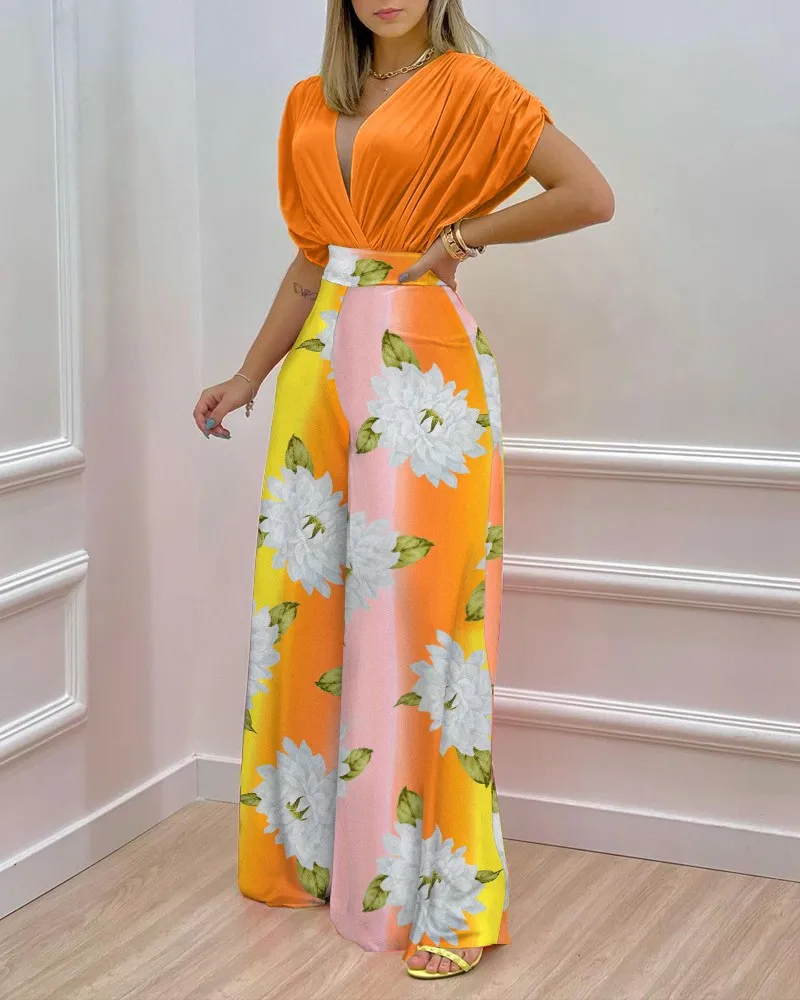 Women's Two Piece Trousers Combination Sets 2022 Summer Set Sleeveless Boho Print Loose Top Wide Leg Pants S-XXXL
Women's Two Piece Trousers Combination Sets 2022 Summer Set Sleeveless Boho Print Loose Top Wide Leg Pants S-XXXL