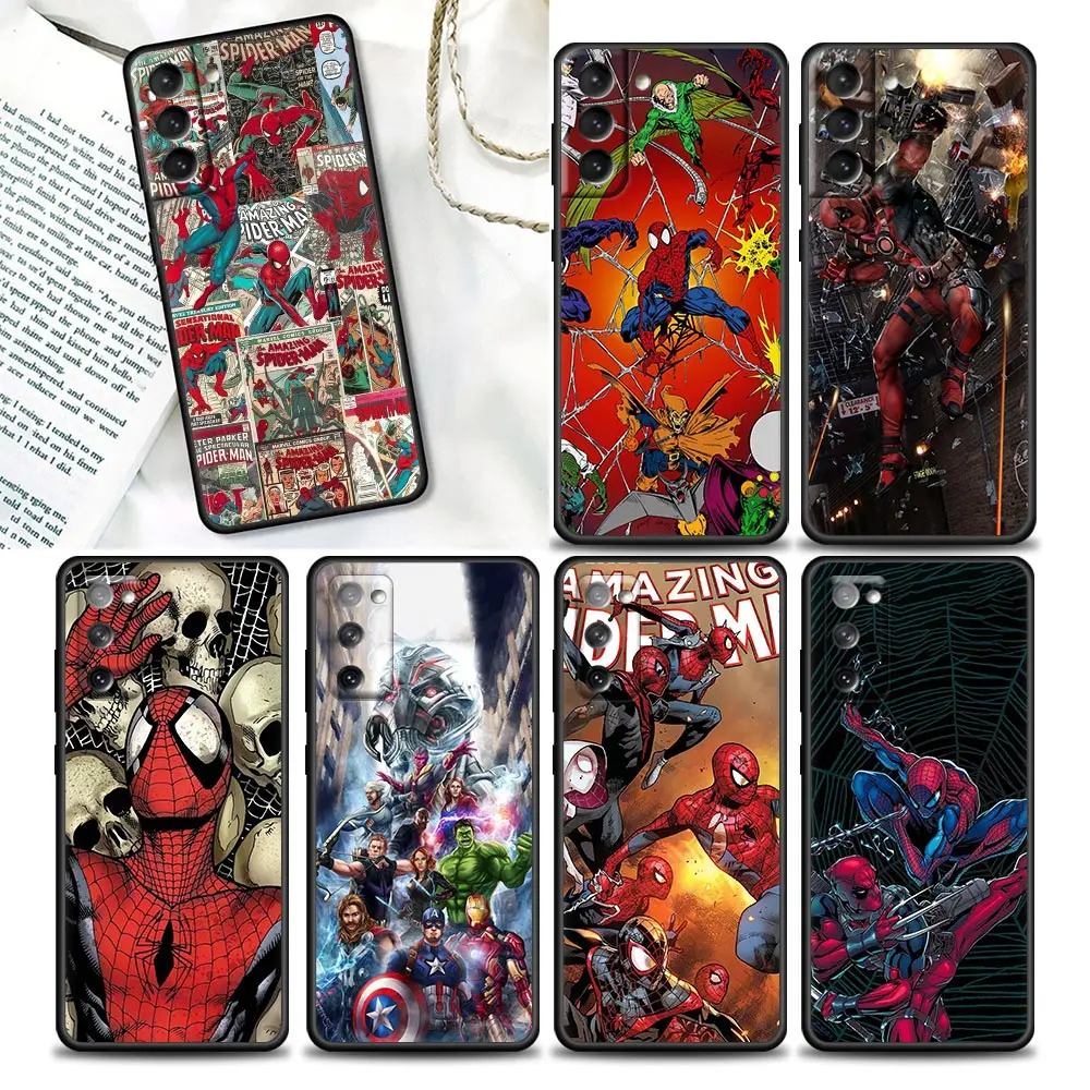 Phone Case for Samsung Galaxy S22 S21 S20 Fe 5G S7 S8 S9 S10e Plus Ultra Soft Silicone Case Cover Venom Spiderman Deadpool
Phone Case for Samsung Galaxy S22 S21 S20 Fe 5G S7 S8 S9 S10e Plus Ultra Soft Silicone Case Cover Venom Spiderman Deadpool
