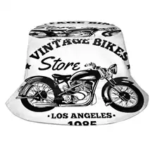 Vintage Bikes Store Los Angeles 1985 American Funny 6 Print Bucket Hats Sun Cap Dirt Bike Boots Dirt Bike Boots Fox Dirt Bike