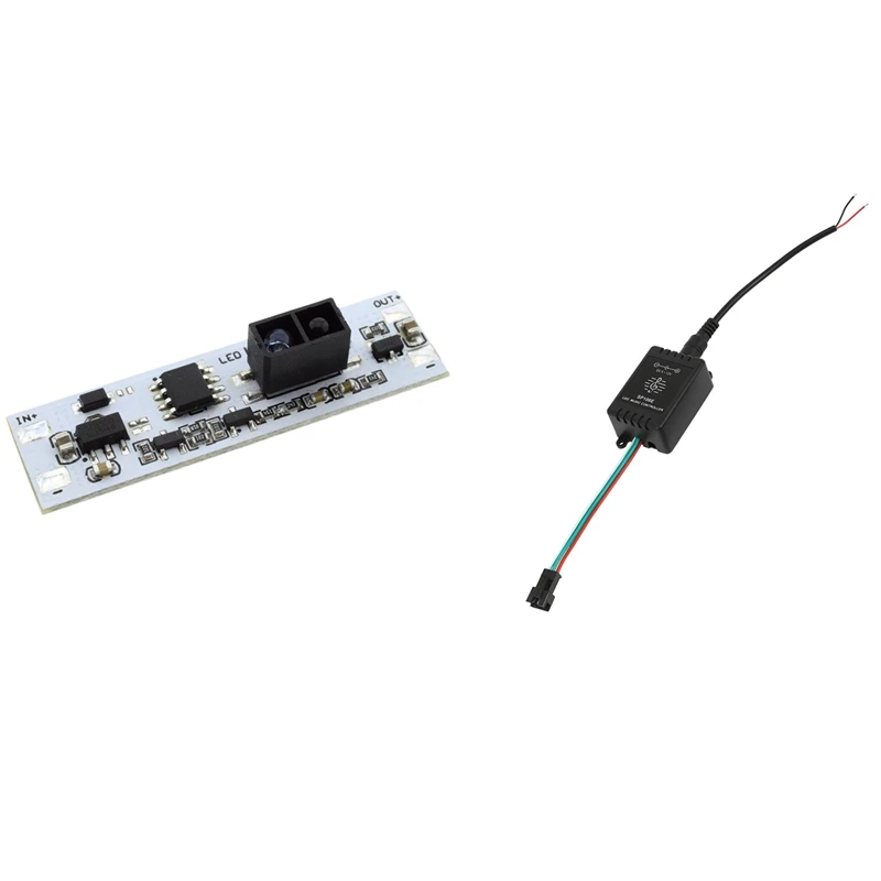 9Key LED Music Controller DC5-12V for WS2811 LED Strip with Wardrobe Short Scan Hand Sensor Switch Module
9Key LED Music Controller DC5-12V for WS2811 LED Strip with Wardrobe Short Scan Hand Sensor Switch Module