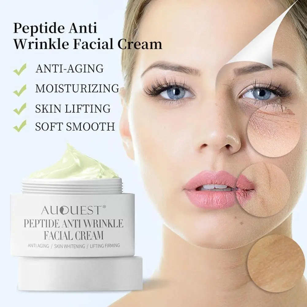 Peptide Anti Aging Face Cream Neck Skin Repair Cream Moisturizing Anti Ageing Peptide Cream Firming Complex J7F3
Peptide Anti Aging Face Cream Neck Skin Repair Cream Moisturizing Anti Ageing Peptide Cream Firming Complex J7F3