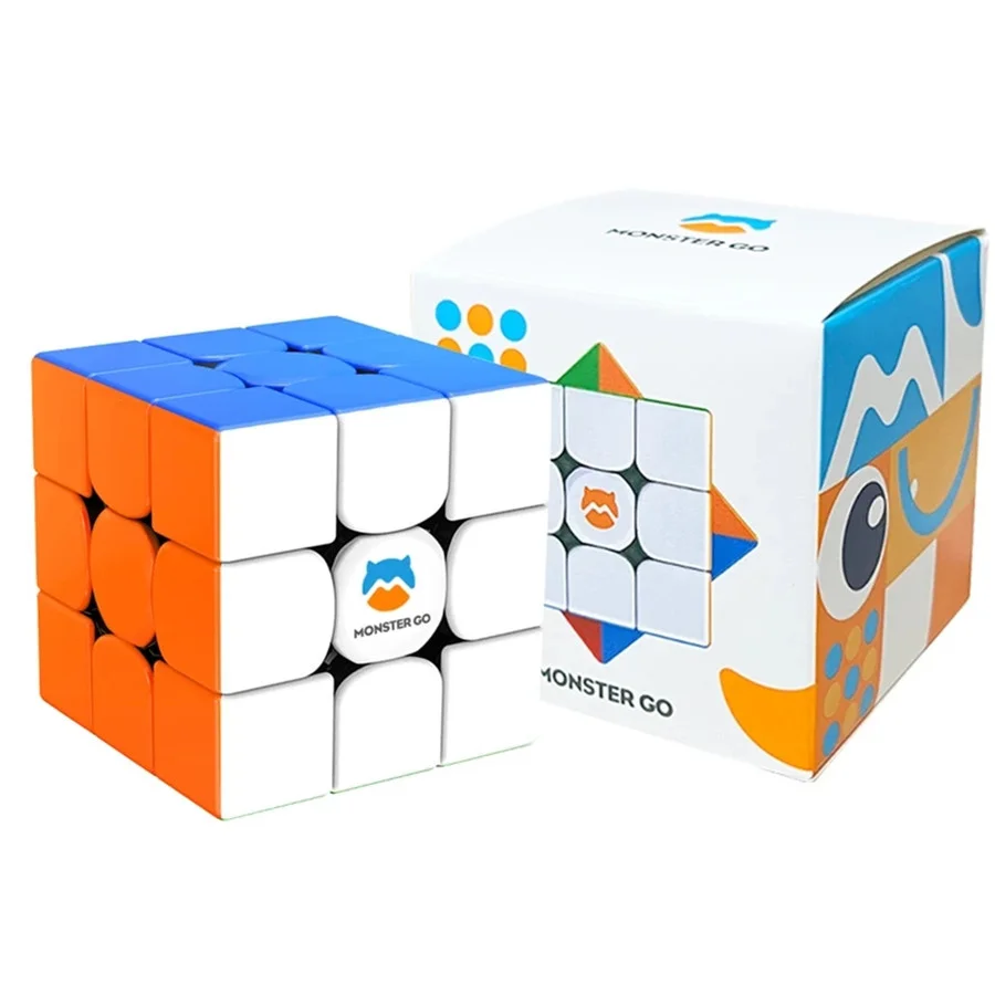 

GAN MG356 M 3X3X3 Monster Go 3×3 Magnetic Magic Cube Speed Puzzle Children Fidget Toys 3x3 Professional Cubo Magico Puzzle Toys