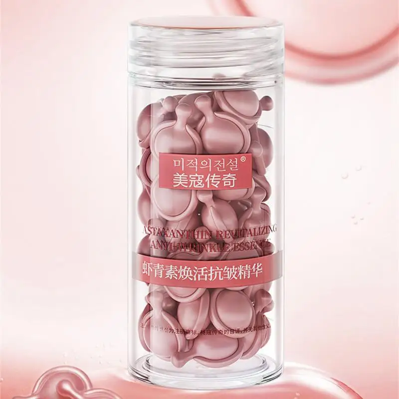 30 Capsules Astaxanthin Face Serum Capsules Placenta Anti Wrinkle Moisturizer Improves Skin Vitality Capsule Serum Skin Care 
30 Capsules Astaxanthin Face Serum Capsules Placenta Anti Wrinkle Moisturizer Improves Skin Vitality Capsule Serum Skin Care