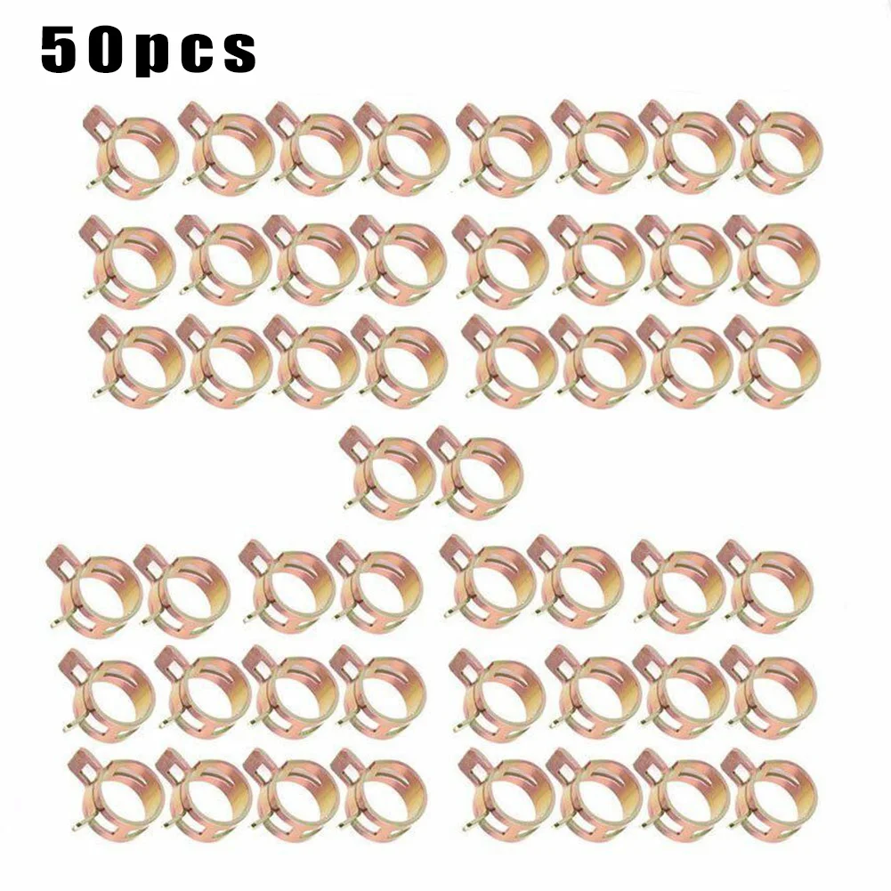 50 Pcs Car Spring Clip Fuel Oil Water Line Hose Pipe Air Tube Clamps Fastener 5/6/7/8/9mm Car Styling Replacement Clips
50 Pcs Car Spring Clip Fuel Oil Water Line Hose Pipe Air Tube Clamps Fastener 5/6/7/8/9mm Car Styling Replacement Clips