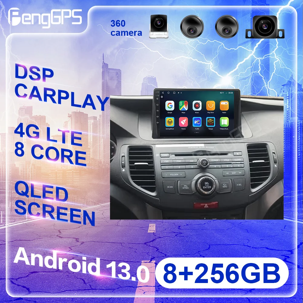 Car Auto Radio 8+256G Android 13.0 For Honda Spirior 2009-2013 Stereo Multimedia Player GPS Navigation 2DIN Head Unit
Car Auto Radio 8+256G Android 13.0 For Honda Spirior 2009-2013 Stereo Multimedia Player GPS Navigation 2DIN Head Unit