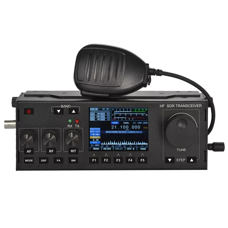 Новый 10-ваттный HF SDR трансивер RX: 1,8-30 МГц TX: все любительские HF диапазоны, SSB(J3E),CW,AM (только RX), FM, аналогичный
Новый 10-ваттный HF SDR трансивер RX: 1,8-30 МГц TX: все любительские HF диапазоны, SSB(J3E),CW,AM (только RX), FM, аналогичный