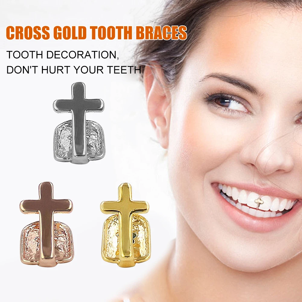 Зубные скобы унисекс, портативные мини-коронки с крестом, для косплея на Хэллоуин 
Зубные скобы унисекс, портативные мини-коронки с крестом, для косплея на Хэллоуин