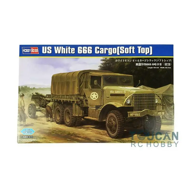 Gifts Hobby Boss 83802 1/35 US White 666 (Soft Top) Cargo Truck Model Static Kit DIY Tank Car TH05933-SMT2
Gifts Hobby Boss 83802 1/35 US White 666 (Soft Top) Cargo Truck Model Static Kit DIY Tank Car TH05933-SMT2