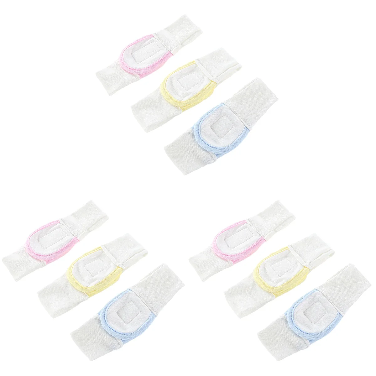 pcs Cotton Infant Baby Diaper Fixing Tape Adjustable Convenient Reusable Diaper Fixed Belt (Blue/Yellow/Pink, Each Color 1pc)
pcs Cotton Infant Baby Diaper Fixing Tape Adjustable Convenient Reusable Diaper Fixed Belt (Blue/Yellow/Pink, Each Color 1pc)