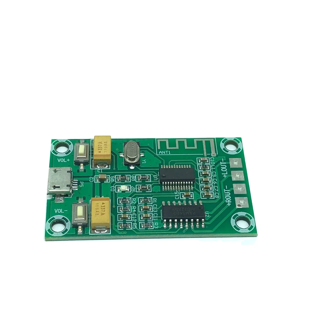 Bluetooth Digital Power Amplifier Board 2 Channels DC 5V Voltage Full Tin Spraying Process Ensure Currents Pass PCB Component
Bluetooth Digital Power Amplifier Board 2 Channels DC 5V Voltage Full Tin Spraying Process Ensure Currents Pass PCB Component