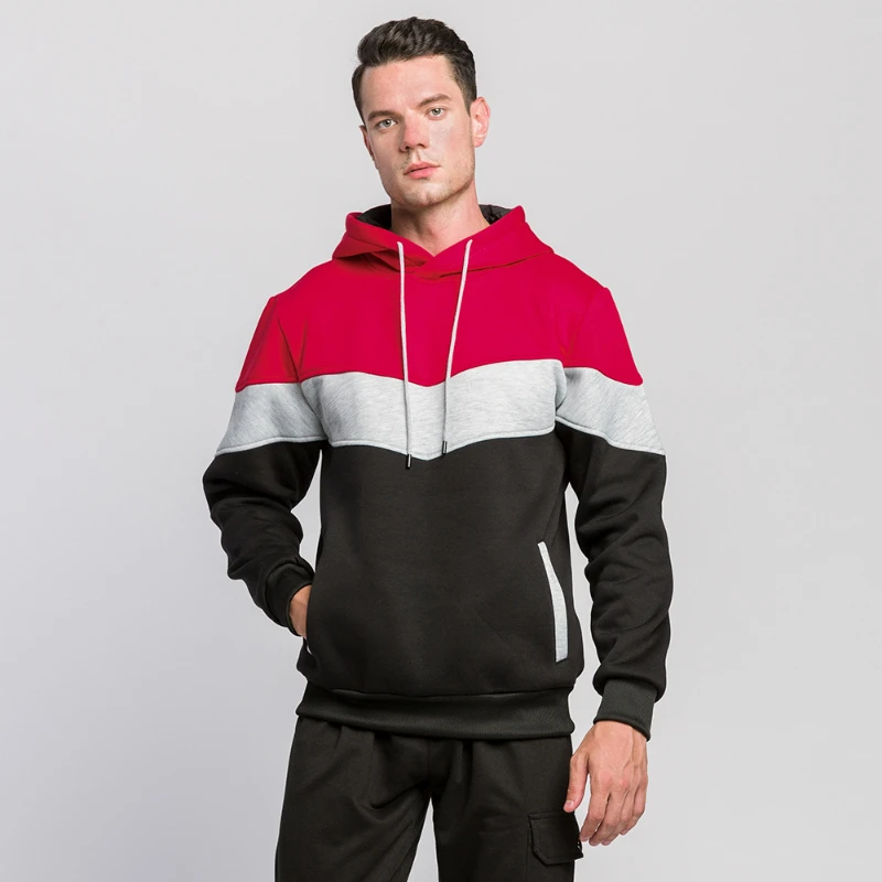 New European and American Men's Color Matching Color Contrast Fashion Sweater Men's Casual Sports Top Streetwear
New European and American Men's Color Matching Color Contrast Fashion Sweater Men's Casual Sports Top Streetwear