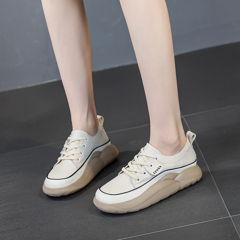 Women's Shoes Fall Winter 2022 Fashion Lace-up Women's Casual Shoes Leather Sneakers Women's Shoes Flat Vulcanized Shoes
Women's Shoes Fall Winter 2022 Fashion Lace-up Women's Casual Shoes Leather Sneakers Women's Shoes Flat Vulcanized Shoes