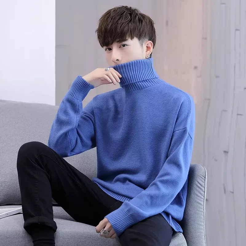 Men Sweaters Black Red Blue Pullovers Turtleneck Sweater Men Warm Sweater Casual Mens Fall Sweater
Men Sweaters Black Red Blue Pullovers Turtleneck Sweater Men Warm Sweater Casual Mens Fall Sweater
