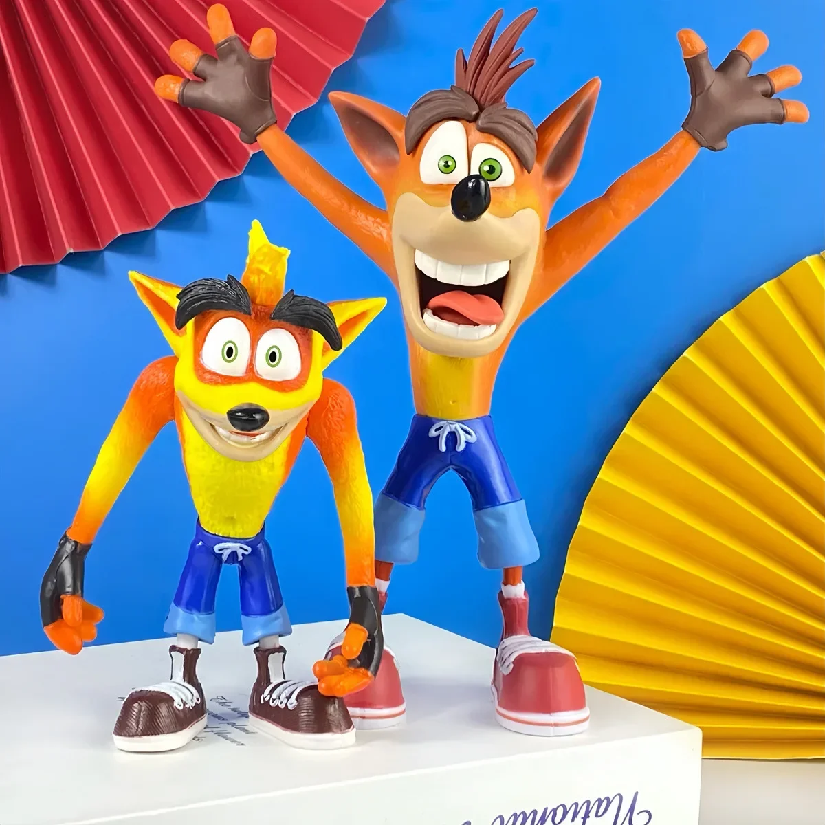 Новый 20 см Crash Bandicoot аниме фигурка периферийные устройства Kawaii модель украшения