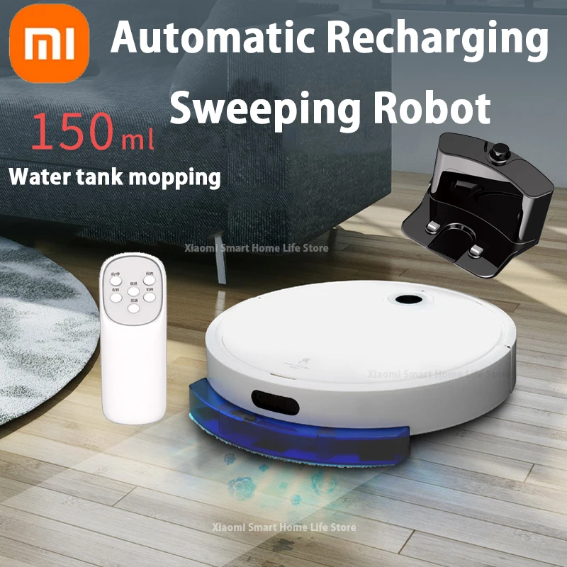 Новый Умный робот-уборщик Xiaomi 3 в 1 с автоматической зарядкой и дистанционным управлением и резервуаром для воды, Мощное всасывание, пылесос
Новый Умный робот-уборщик Xiaomi 3 в 1 с автоматической зарядкой и дистанционным управлением и резервуаром для воды, Мощное всасывание, пылесос