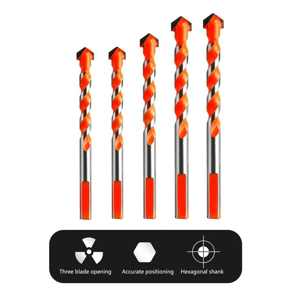 1PC 5-12mm Drill Bit Spiral Groove Twist Drill Bits Ceramic Tile Punching Hole Cutter Drilling Tool For Steel Concrete Wood
1PC 5-12mm Drill Bit Spiral Groove Twist Drill Bits Ceramic Tile Punching Hole Cutter Drilling Tool For Steel Concrete Wood
