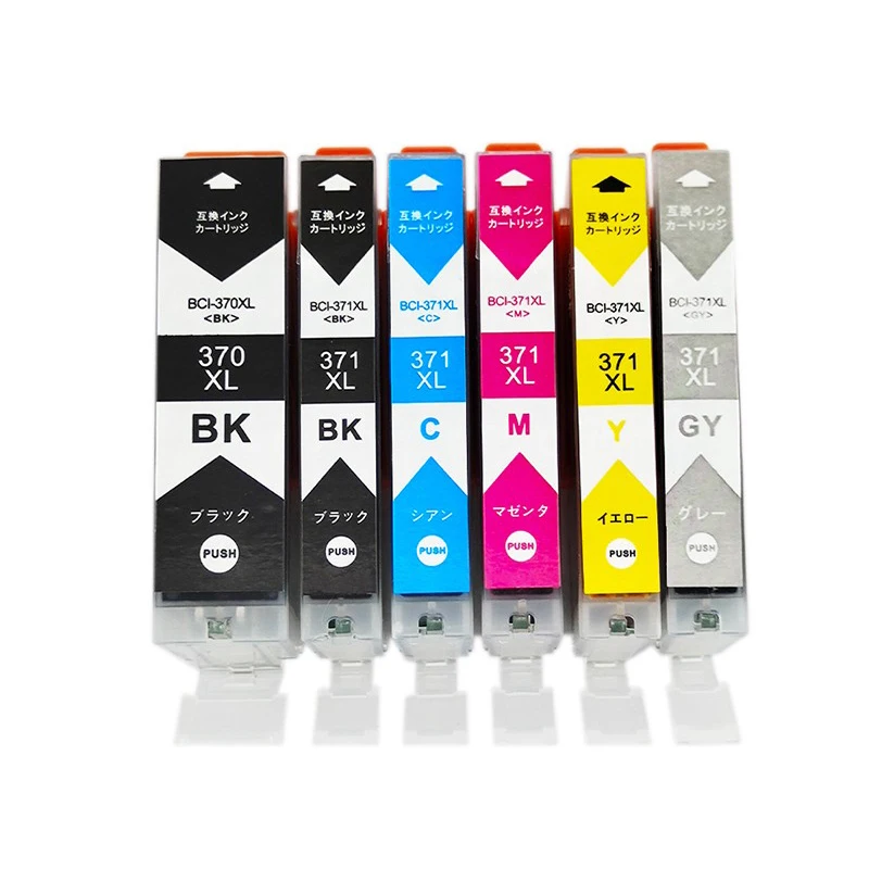 

BCI-370 BCI-371 Compatible Ink Cartridge for Canon BCI370 371 PIXUS TS5030 TS5030S TS6030 TS8030 TS9030 Printer
