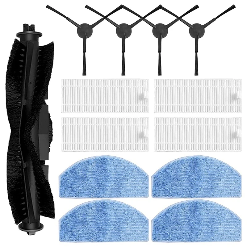 Robot Vacuum Cleaner Main Side Brush Hepa Filters Mop Cloth Spare Parts Accessories Fit For Tikom G8000 G8000 Pro
Robot Vacuum Cleaner Main Side Brush Hepa Filters Mop Cloth Spare Parts Accessories Fit For Tikom G8000 G8000 Pro