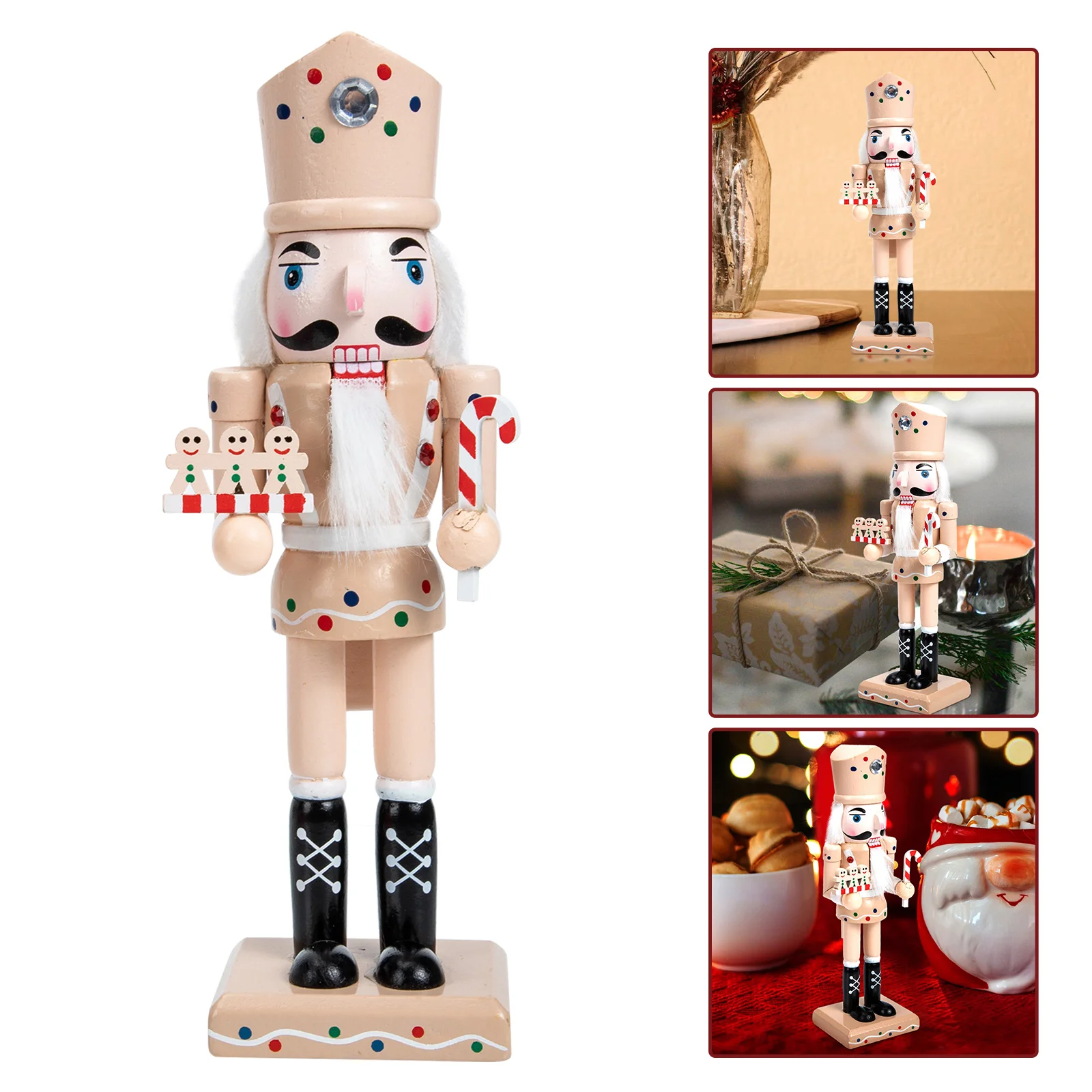 Nutcracker Christmas Decoration Nutcrackers Decorations Clearance Soldier Ornamentstable Black Wooden Puppet Wood Unfinished
Nutcracker Christmas Decoration Nutcrackers Decorations Clearance Soldier Ornamentstable Black Wooden Puppet Wood Unfinished