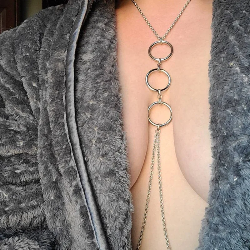Fashion Necklace To Nipple Circle Discreet Collar With Platinum Nipple Chain Sexy Body Accessories Wife Lover Fun Jewelry BFF
Fashion Necklace To Nipple Circle Discreet Collar With Platinum Nipple Chain Sexy Body Accessories Wife Lover Fun Jewelry BFF