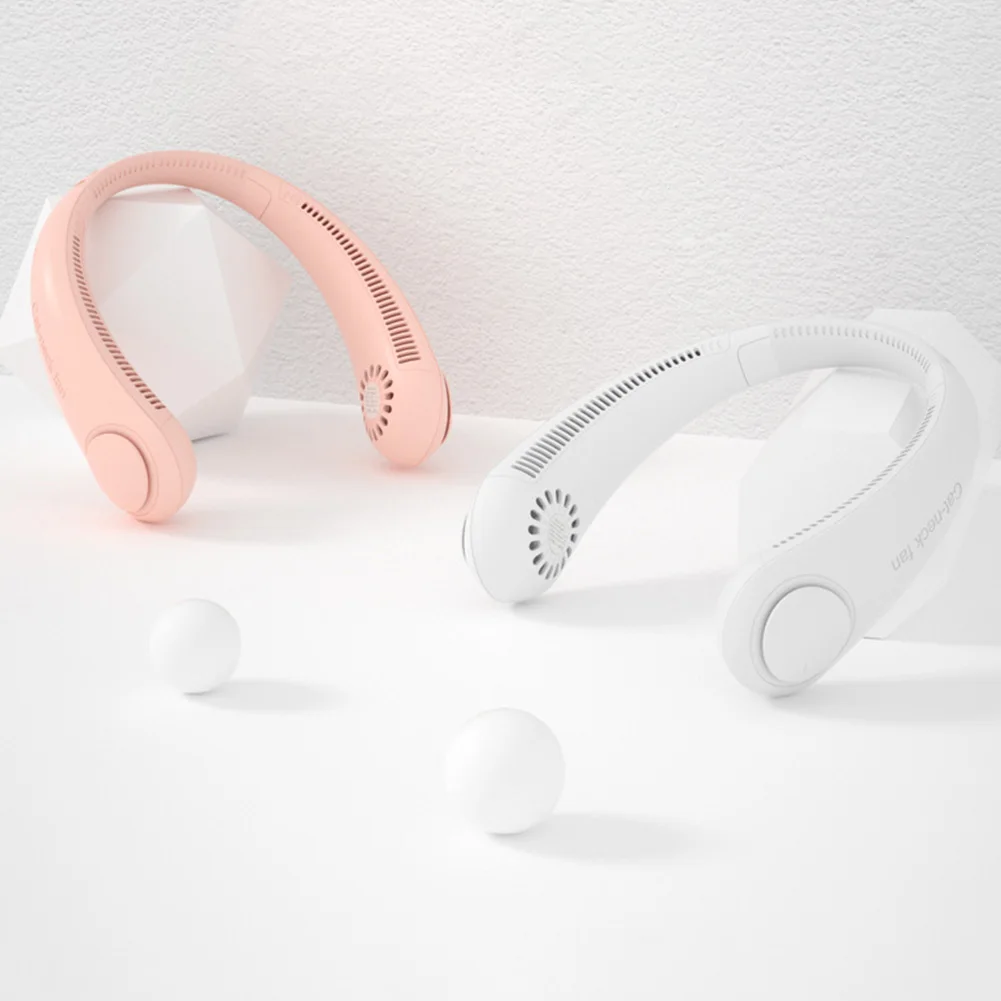 Newest Mini Neck Fan Portable Bladeless Fan USB Rechargeable Leafless Hanging Neck Fans Air Cooler Cooling Wearable Neckband Fan
Newest Mini Neck Fan Portable Bladeless Fan USB Rechargeable Leafless Hanging Neck Fans Air Cooler Cooling Wearable Neckband Fan