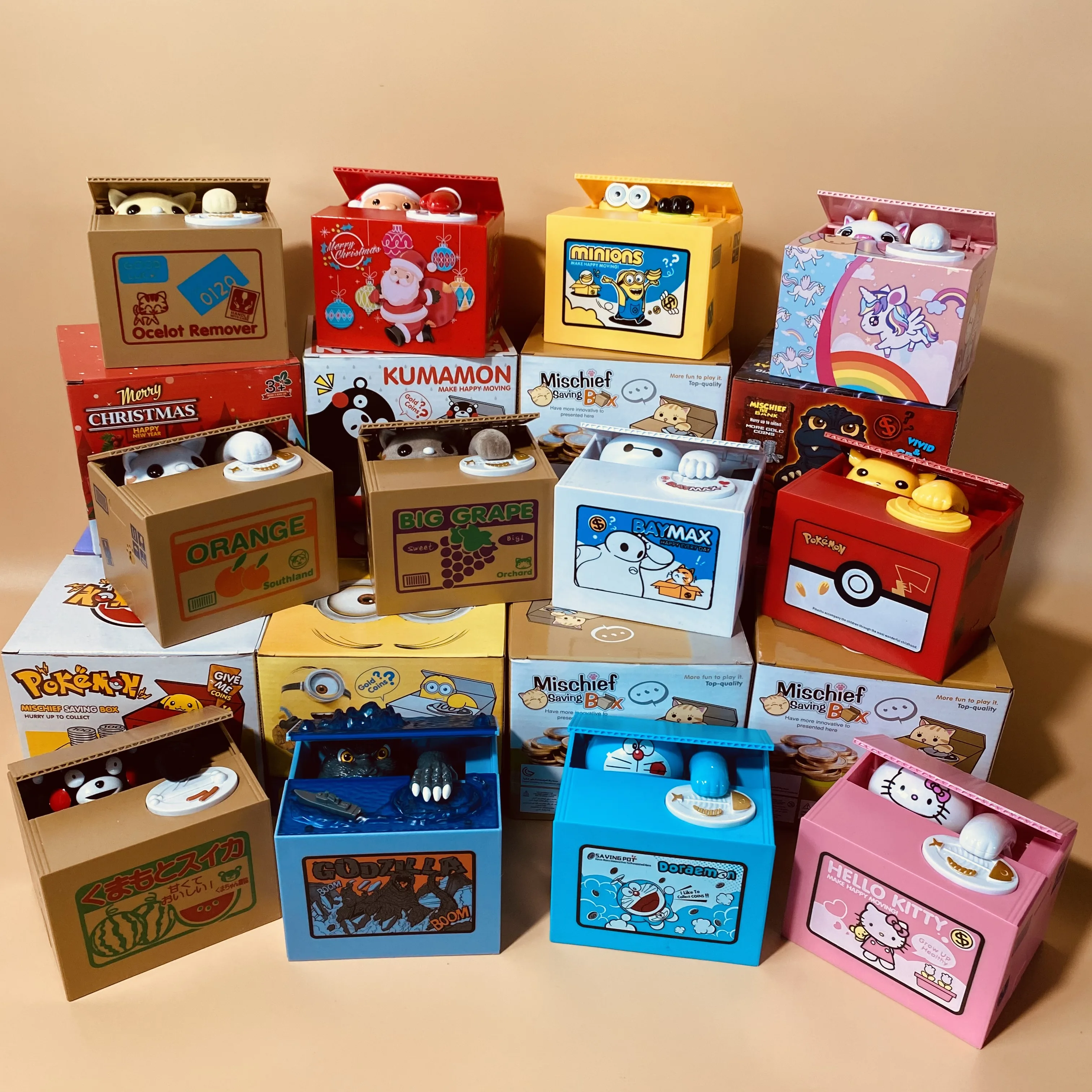 Детская копилка Pokemom, автоматическая Копилка-кошка, копилка для денег, подарок для детей, рождественский подарок
Детская копилка Pokemom, автоматическая Копилка-кошка, копилка для денег, подарок для детей, рождественский подарок