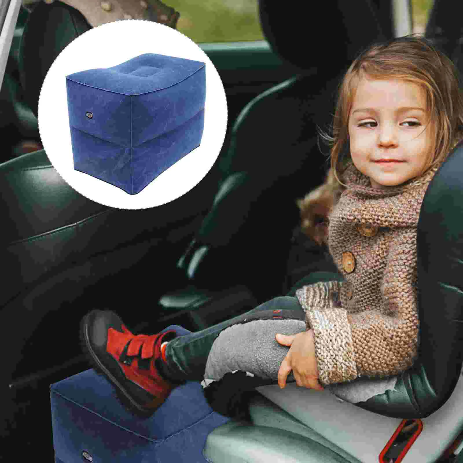 1 Set Inflatable Travel Foot Rest Pillow Kids Airplane Bed Adjustable Height Leg Pillow with Pouch
1 Set Inflatable Travel Foot Rest Pillow Kids Airplane Bed Adjustable Height Leg Pillow with Pouch