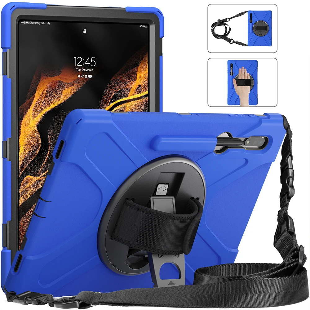 Чехол для Samsung Galaxy Tab S8 Ultra X900 X906 2022, вращающийся чехол 360 дюйма, армированный, с подставкой, из поликарбоната, силиконовый защитный жесткий чех...
Чехол для Samsung Galaxy Tab S8 Ultra X900 X906 2022, вращающийся чехол 360 дюйма, армированный, с подставкой, из поликарбоната, силиконовый защитный жесткий чех...