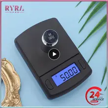Portable Mini Electronic Scale Pocket LCD Screen Digital Display Weight Scale For Herbs Tea Leaf Jewelry Kitchen Accessories