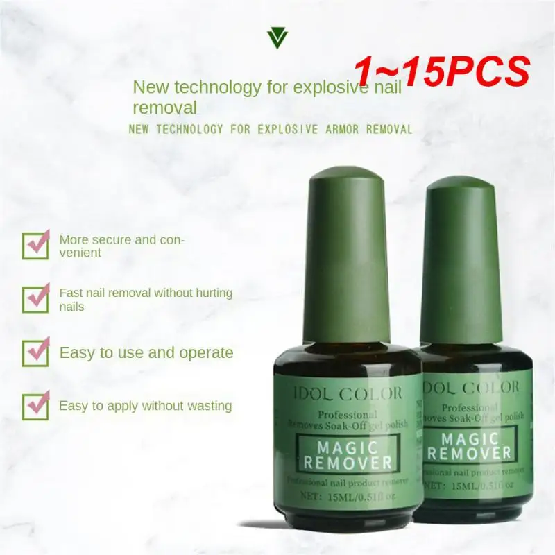 1~15PCS Explosive Gel Remover Astonishing Convenient Powerful Effortless High Quality Time-saving Nail Care Burst Nail Remover
1~15PCS Explosive Gel Remover Astonishing Convenient Powerful Effortless High Quality Time-saving Nail Care Burst Nail Remover