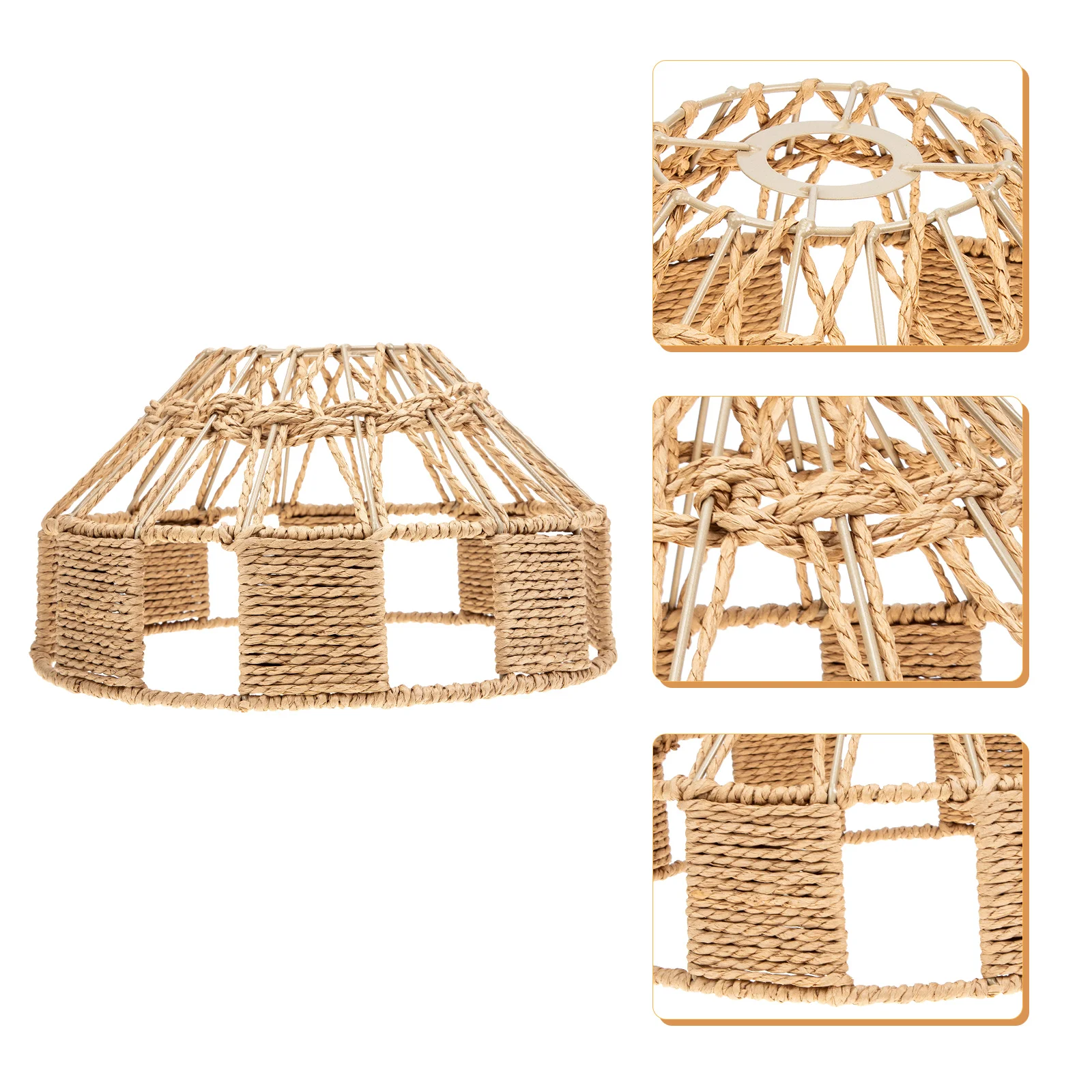 Rattan Woven Pendant Light Cover Handwoven Rattan Natural Light Fixture Nordic Style Hanging Light Cover
Rattan Woven Pendant Light Cover Handwoven Rattan Natural Light Fixture Nordic Style Hanging Light Cover