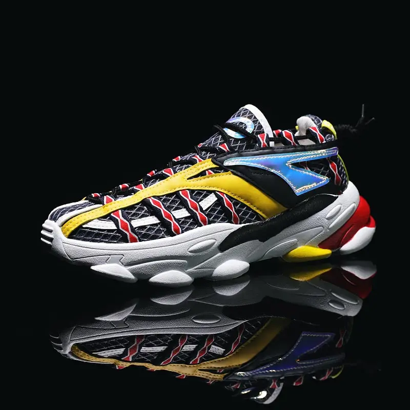 Chunky New Men's Running Shoes Rubber Hard-wearing Men's Sneakers Breathable Air Mesh Outdoor Sport Shoes Men's Sports GMD-0915
Chunky New Men's Running Shoes Rubber Hard-wearing Men's Sneakers Breathable Air Mesh Outdoor Sport Shoes Men's Sports GMD-0915