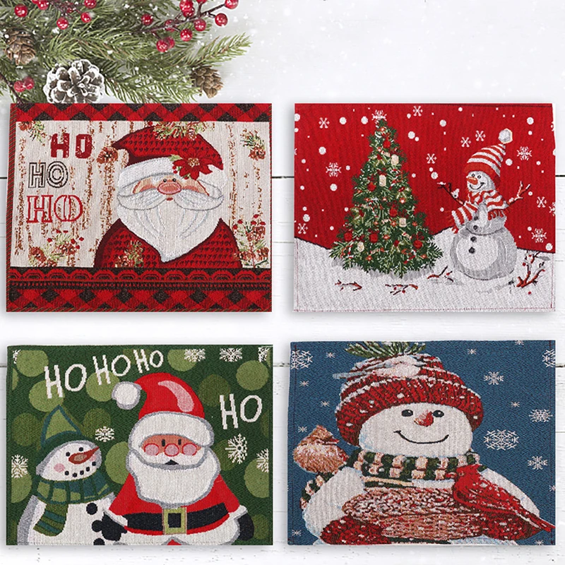 Christmas Placemats Non Slip Heat-Resistant Table Mats Home Decoration Ornaments клеенка на стол на кухню
Christmas Placemats Non Slip Heat-Resistant Table Mats Home Decoration Ornaments клеенка на стол на кухню