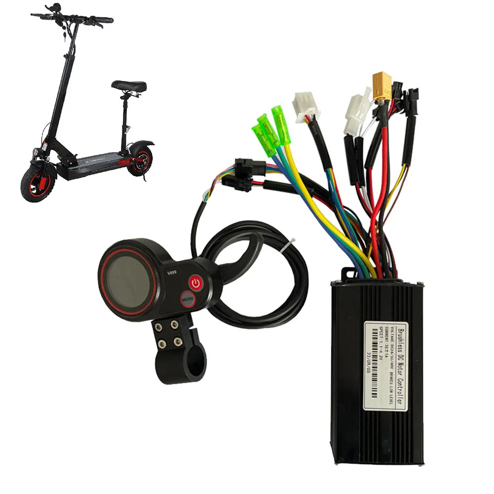 Sine Wave Controller 24-48V 26A 500/750W 6 Pins Display Controller+Display Electric Scooter For Kugoo M4 2022 New
Sine Wave Controller 24-48V 26A 500/750W 6 Pins Display Controller+Display Electric Scooter For Kugoo M4 2022 New