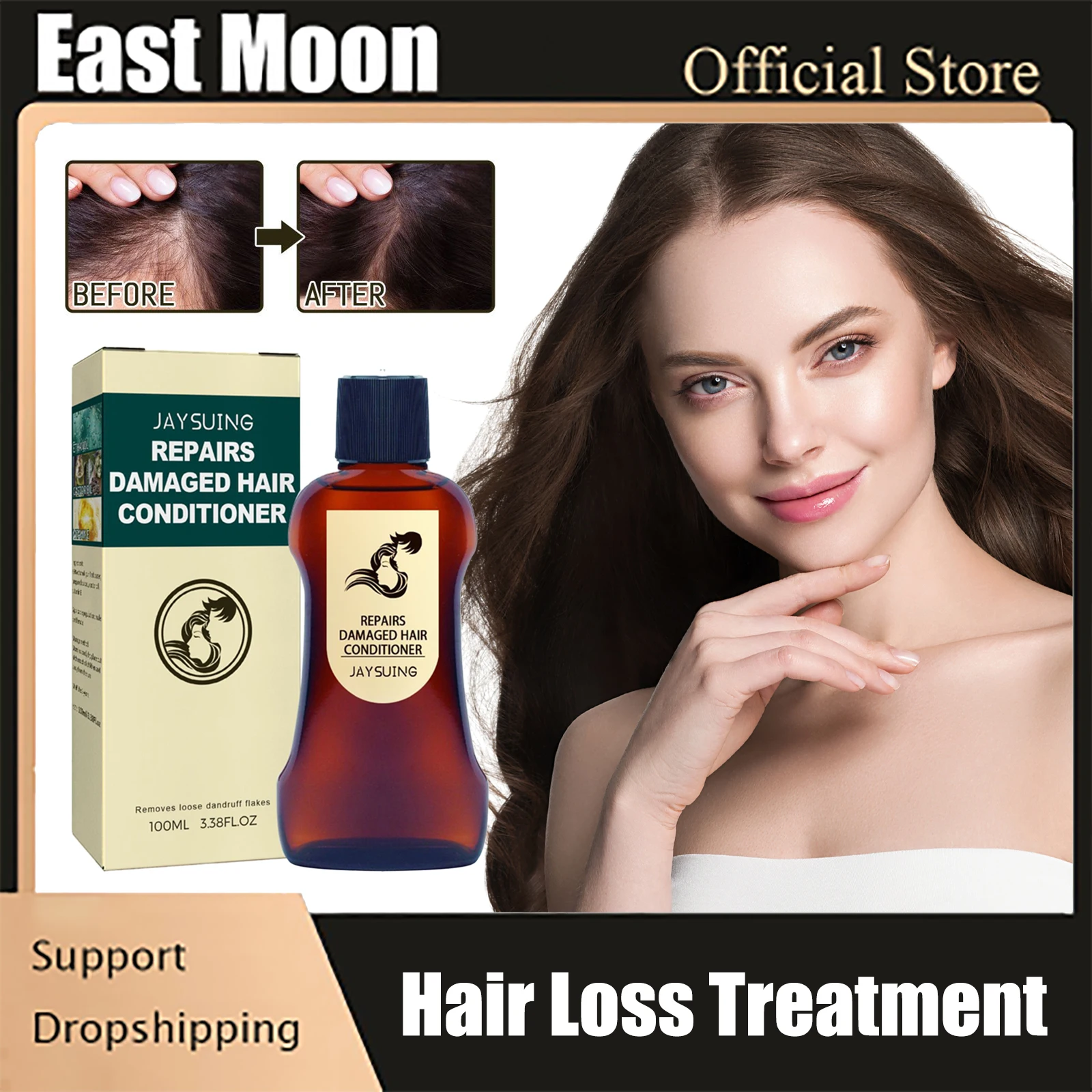 

Leave-In Conditioner Anti Hair Loss Smoothing Repair Dry Damaged Improve Frizz Curly Soft Nourishing Scalp Hair Loss Treatment