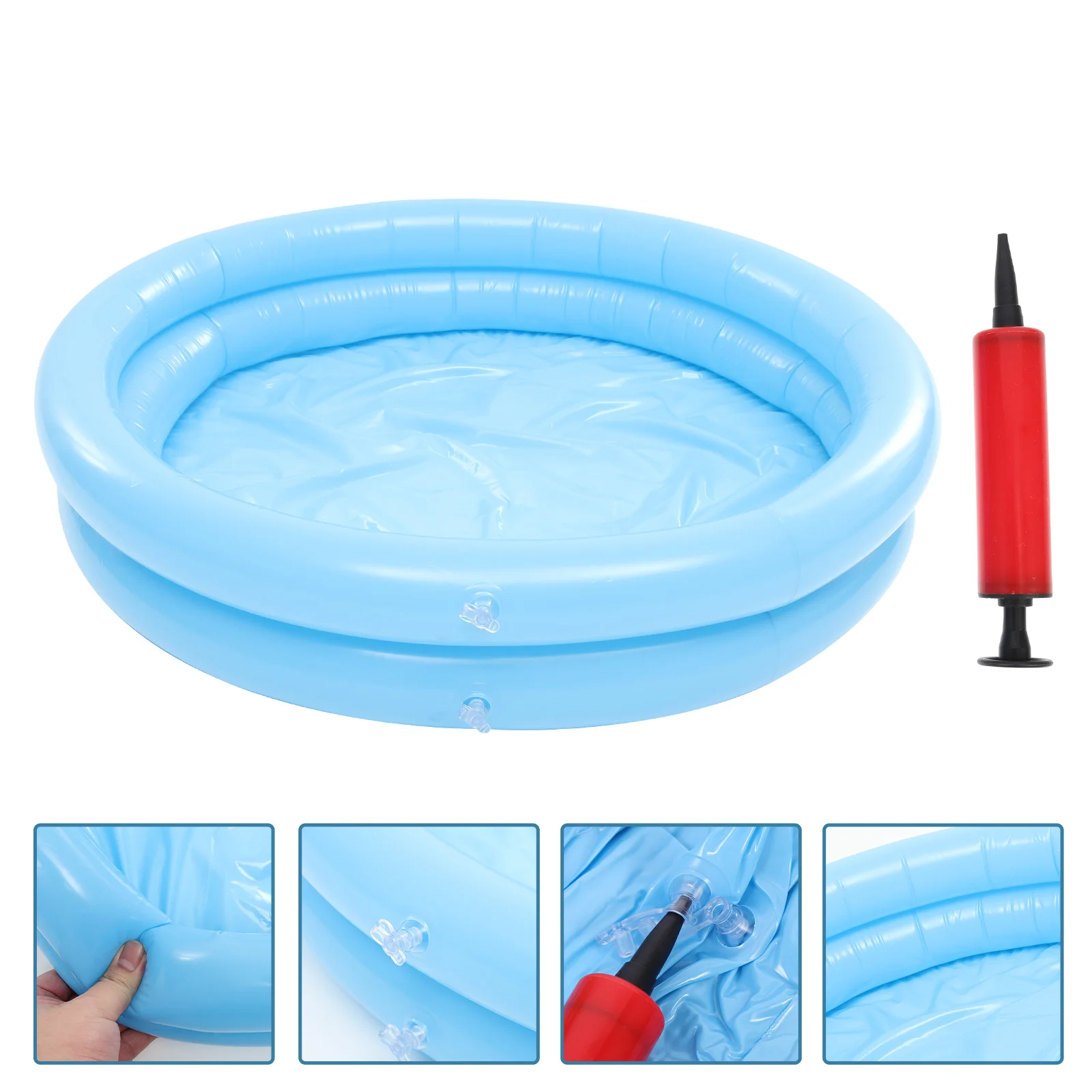1 Set Pool Children Sand Pool Kids Round Pool Inflatable Children Pool Baby Pool with Inflator for Children Outdoor Playing
1 Set Pool Children Sand Pool Kids Round Pool Inflatable Children Pool Baby Pool with Inflator for Children Outdoor Playing