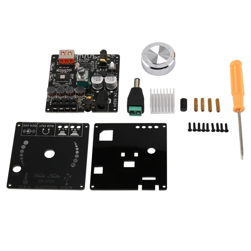 Mini Bluetooth Amplifier Board 50W+50W Dual Channel Power Output, Bluetooth+ AUX+ USB Input
Mini Bluetooth Amplifier Board 50W+50W Dual Channel Power Output, Bluetooth+ AUX+ USB Input