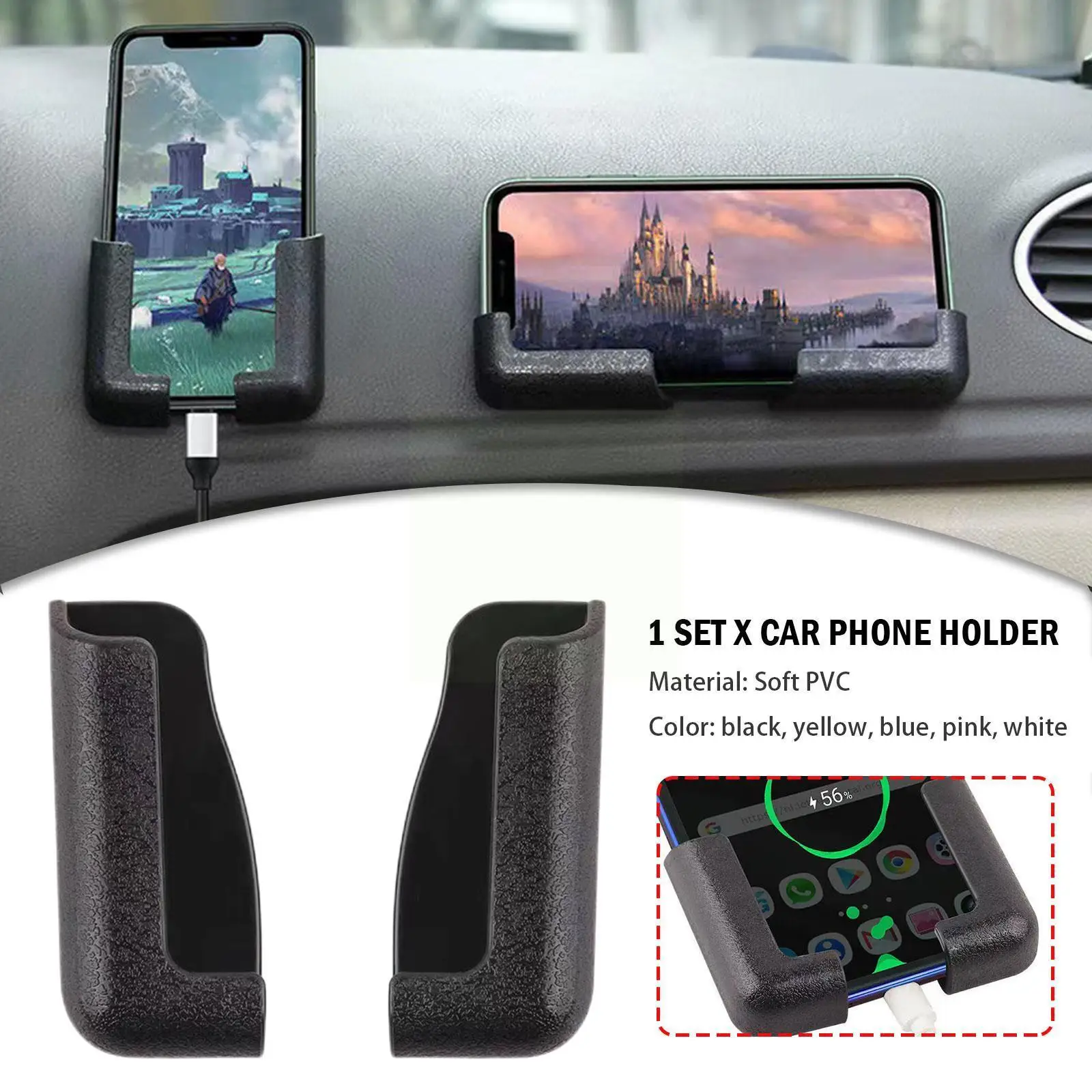 Portable Car Phone Mount Cell Phone Holder Lightness Multifunction Interior Stand No Occupy Space Accessories Auto Z4l1
Portable Car Phone Mount Cell Phone Holder Lightness Multifunction Interior Stand No Occupy Space Accessories Auto Z4l1