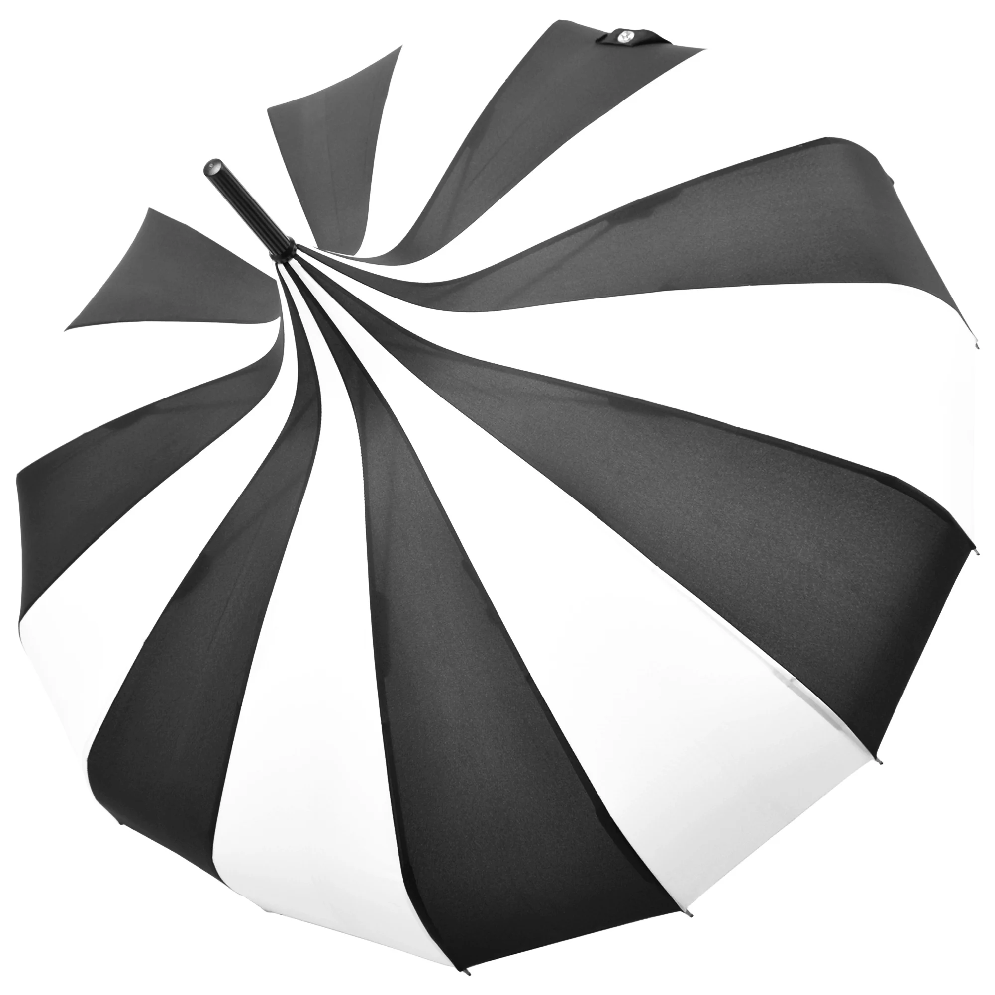 Vintage Pagoda Umbrella Parasol for Women and Girls, Sun UV Protection Rain Umbrella - Black and White
Vintage Pagoda Umbrella Parasol for Women and Girls, Sun UV Protection Rain Umbrella - Black and White
