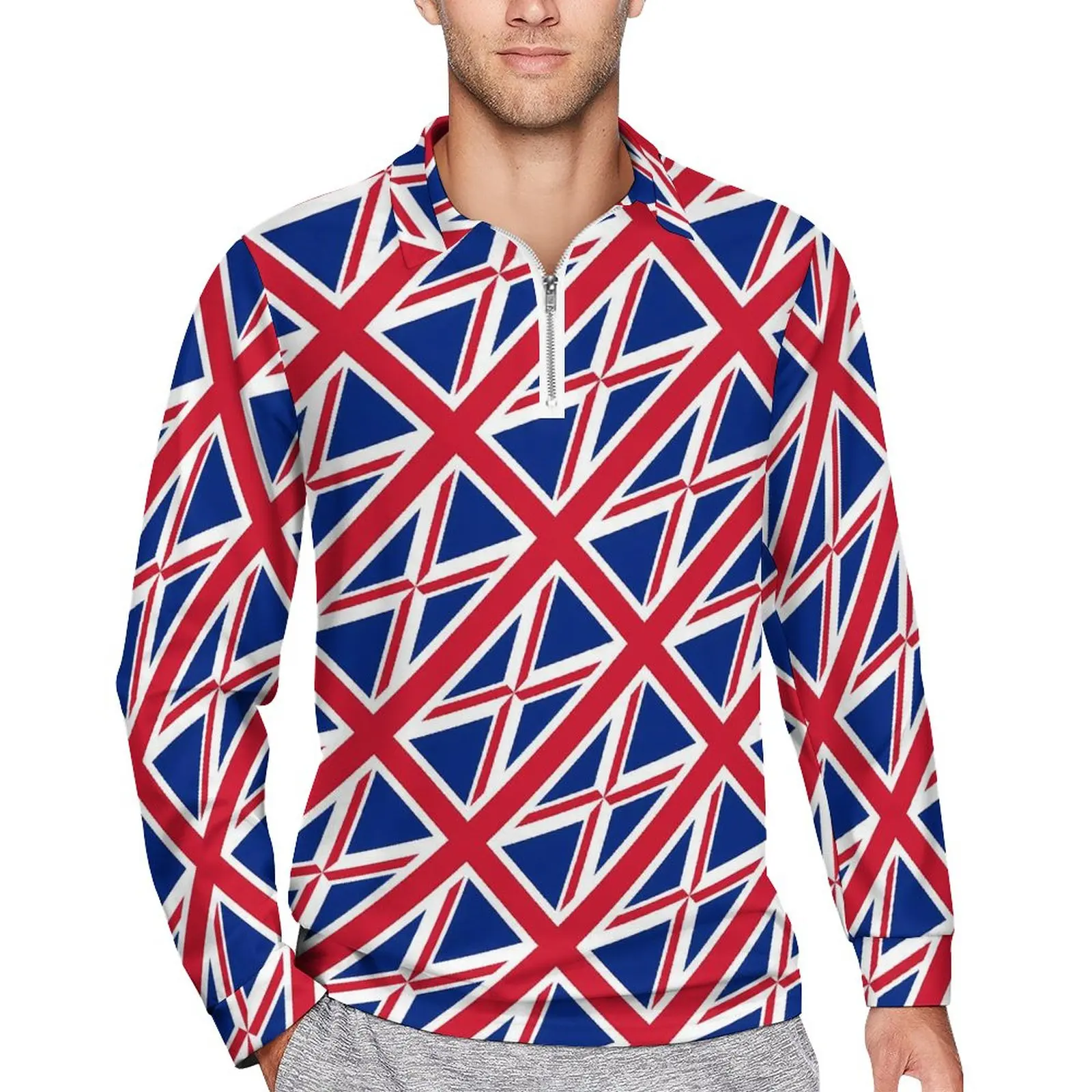 British Flags Polo Shirts Male Flag Print Casual Shirt Spring Funny Collar Long Sleeve Custom Oversize T-Shirts
British Flags Polo Shirts Male Flag Print Casual Shirt Spring Funny Collar Long Sleeve Custom Oversize T-Shirts