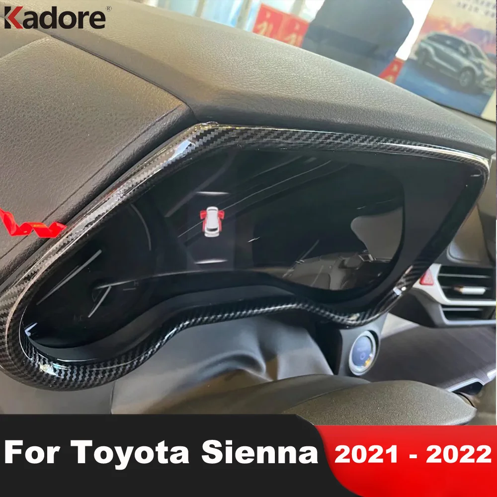 Аксессуары для салона автомобиля для Toyota Sienna 2021 2022 углеродное волокно приборная панель интерьер инструмент рамка Крышка отделка стикер LHD
Аксессуары для салона автомобиля для Toyota Sienna 2021 2022 углеродное волокно приборная панель интерьер инструмент рамка Крышка отделка стикер LHD