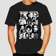 Black History Month T-Shirt Angela Davis Malcolm X Huey P Newton Garvey 2777X