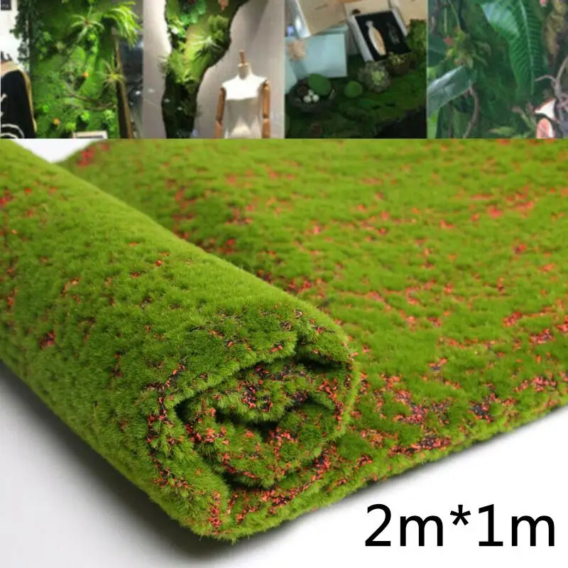 Artificial Moss Fake Green Plants Grass For Shop Patio Wall Decor DIY 1M*2M Balcony Garden Indoor / Outdoor Ornament
Artificial Moss Fake Green Plants Grass For Shop Patio Wall Decor DIY 1M*2M Balcony Garden Indoor / Outdoor Ornament