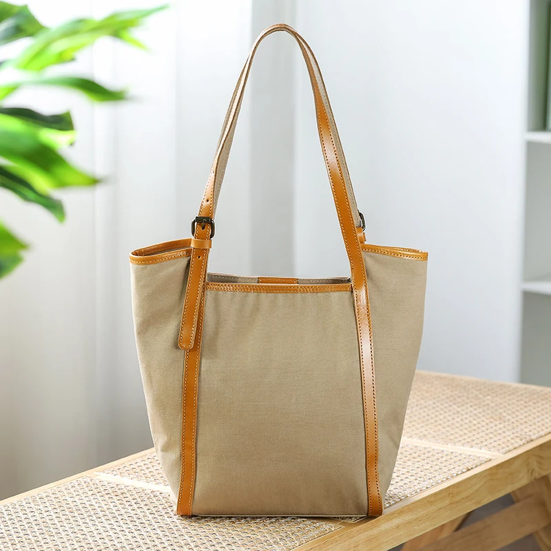 Casual simple outdoor canvas large capacity ladies tote bag fashion luxury weekend shopping shoulder bag women's party handbag
Casual simple outdoor canvas large capacity ladies tote bag fashion luxury weekend shopping shoulder bag women's party handbag