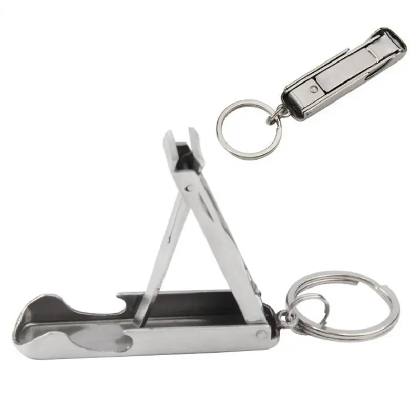 High Quality Stainless Steel Ultra-thin Foldable Hand Toenail Clipper Cutter Trimmer Keychain Nail Clipper With Bottle Opener
High Quality Stainless Steel Ultra-thin Foldable Hand Toenail Clipper Cutter Trimmer Keychain Nail Clipper With Bottle Opener