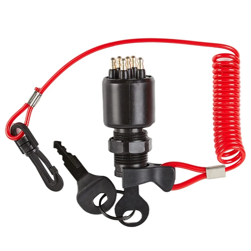 Ignition Switch Key Safety Lanyard Lock Assembly For OMC BRP 1996 Up Johnson Evinrude 5005801 For Evinrude For Johnson
Ignition Switch Key Safety Lanyard Lock Assembly For OMC BRP 1996 Up Johnson Evinrude 5005801 For Evinrude For Johnson