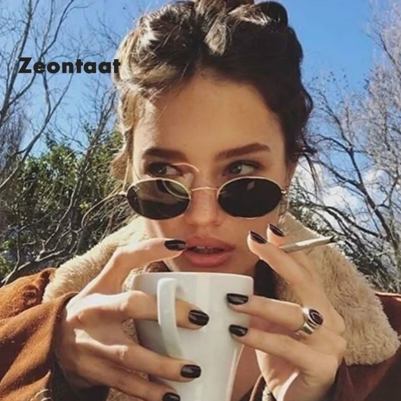 Retro Small Oval Sunglasses Women Vintage Brand Shades Black Red Metal Color Round Sun Glasses Fashion Design Eyeglasses for Men
Retro Small Oval Sunglasses Women Vintage Brand Shades Black Red Metal Color Round Sun Glasses Fashion Design Eyeglasses for Men